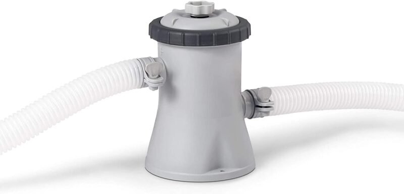 Intex 55239 - Piscina hinchable, Ø305x61 cm, 3.077 litros, Piscina redonda, Con depuradora cartucho, 1.250 litros/hora, filtro cartucho tipo H, Para 3 personas - Imagen 2