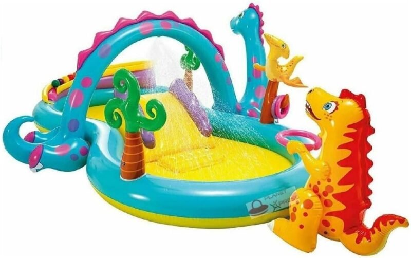 Intex Centro Juegos Hinchable Dinos, 333 x 229 x 112 cm, 280 l, 57135