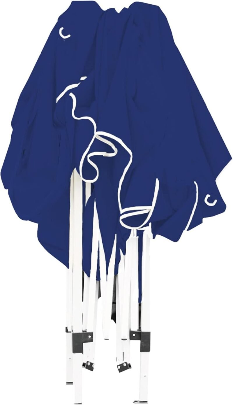 Carpa Plegable 3x3 m Classic Azul – Resistente al Agua - Incluye Vientos y Piquetas de Fijación - Estructura de Acero - Cenador para Jardín – Pérgola Playa - Exteriores Camping Fiestas Patio Terraza - Imagen 7