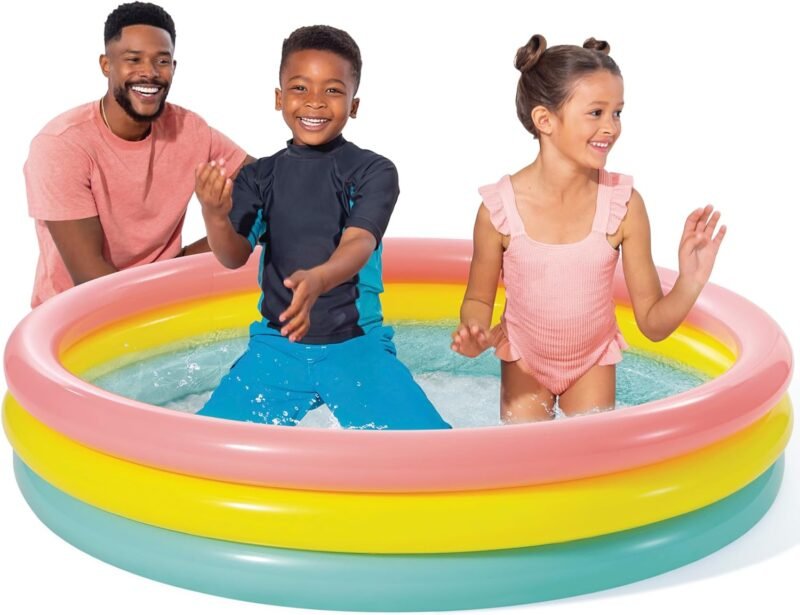 Intex 57412NP - Piscina hinchable 3 aros Sunset 114 x 25 cm - Imagen 2