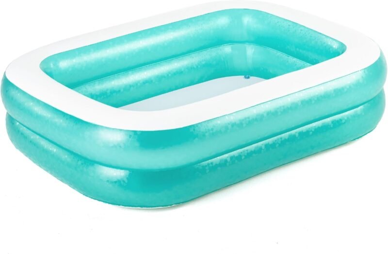 Piscina Familiar Hinchable Rectangular: Perfecta para el Verano