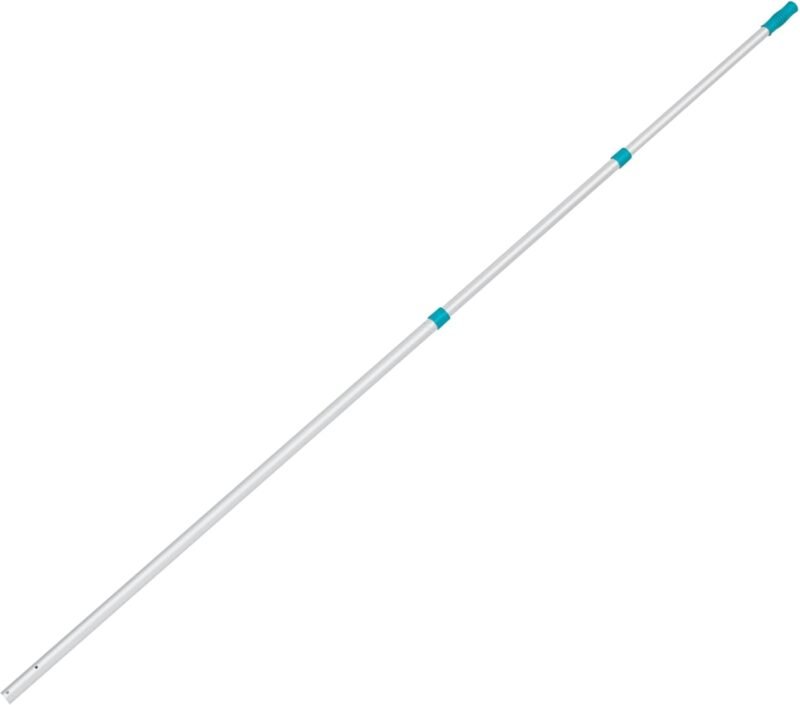 BESTWAY Pértiga en 3 Secciones 360 cm para Limpieza y Mantenimiento de Piscinas, Plateado
