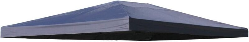QUICK STAR Techo de Recambio para cenador de jardín 3x4m Gris con Revestimiento de PVC - Imagen 5