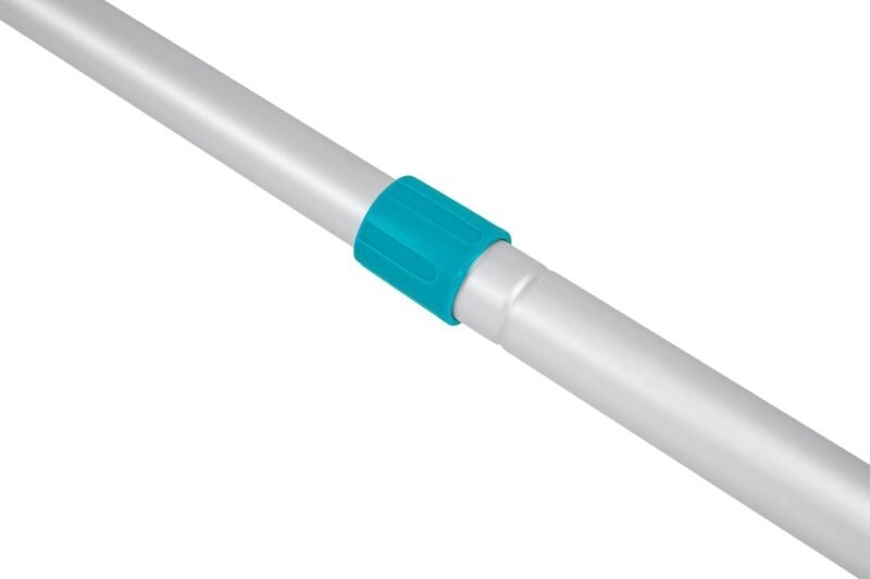 BESTWAY Pértiga en 3 Secciones 360 cm para Limpieza y Mantenimiento de Piscinas, Plateado - Imagen 6