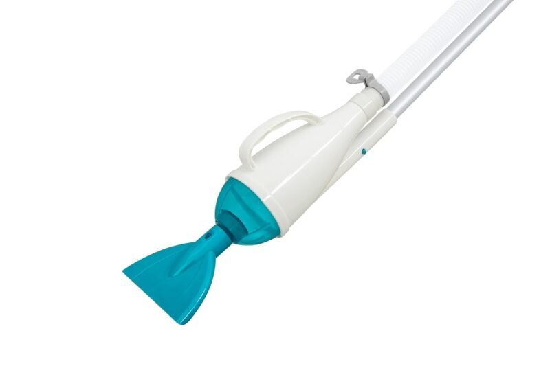 BESTWAY Limpiafondos para Piscinas AquaPristine con Pértiga 190 cm, 1 Cabezal de Aspiración Azul - Imagen 5