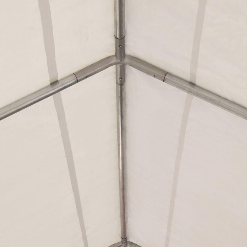 Cenador de jardín de PVC 4x4 m Cenador Plegable Azul y Blanco Cenador Cenador Cenador - Imagen 2