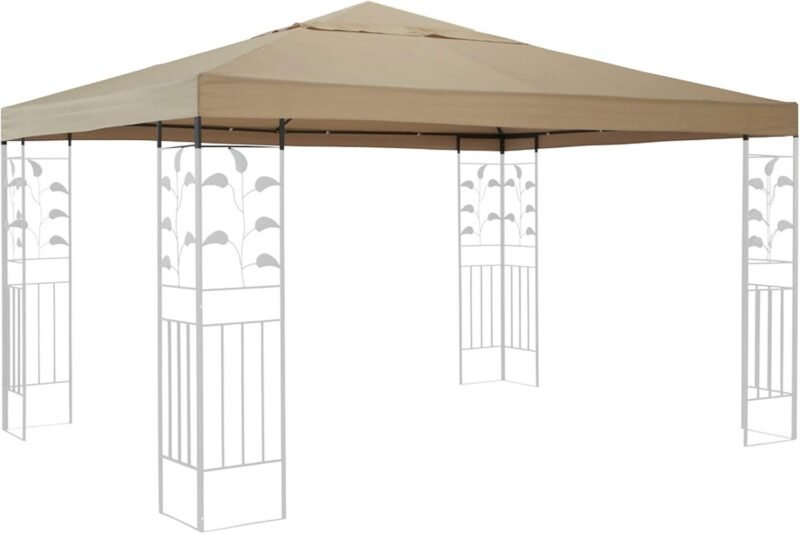Quick de tejado para Carpa (Star Repuesto para Hojas Cenador (3 x 3 m Arena para Almohada