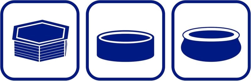 Gre FAQ200 - Filtro Aqualoon para piscina, 4m3/h, Color Azul - Imagen 3