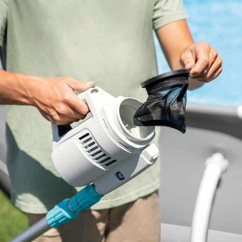 Intex 55253 Aspiradora Manual Recargable, para Piscina, Limpiafondos Piscina, Batería Recargable con hasta 100 Minutos de Autonomía, Largo de 280 cm, Aspirador Piscina - Imagen 7