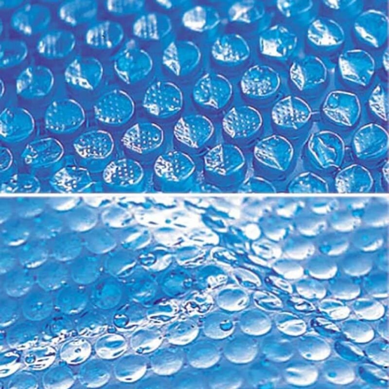 Gre CPROV610 - Cobertor de Verano para Piscina Ovalada de 610 x 375 cms, Color Azul - Imagen 3