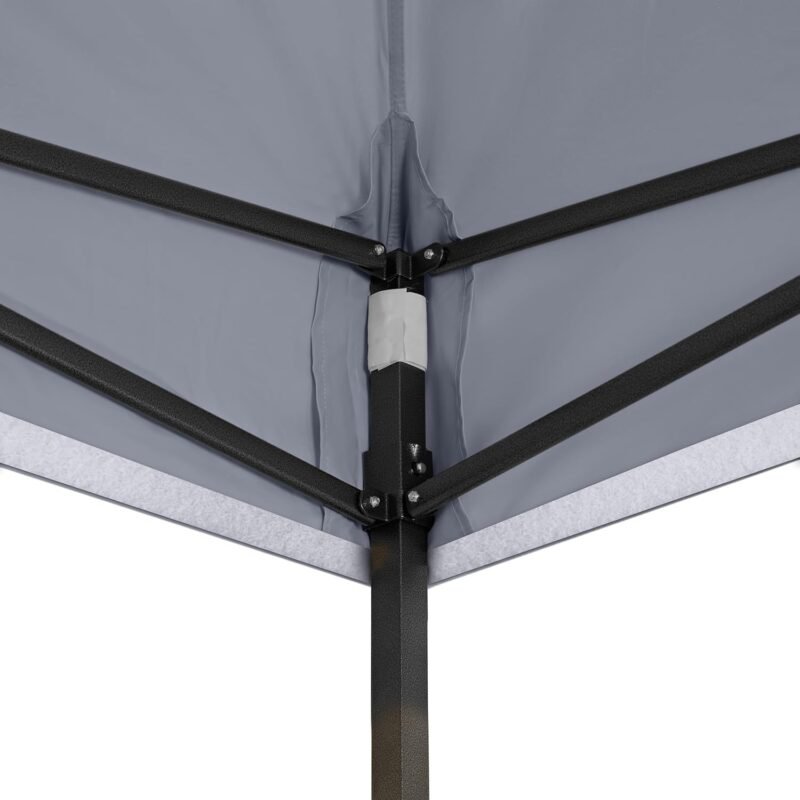 All Seasons Gazebos 3x3m Totalmente Impermeable Pop up Gazebo - Gris metalizado - Imagen 6