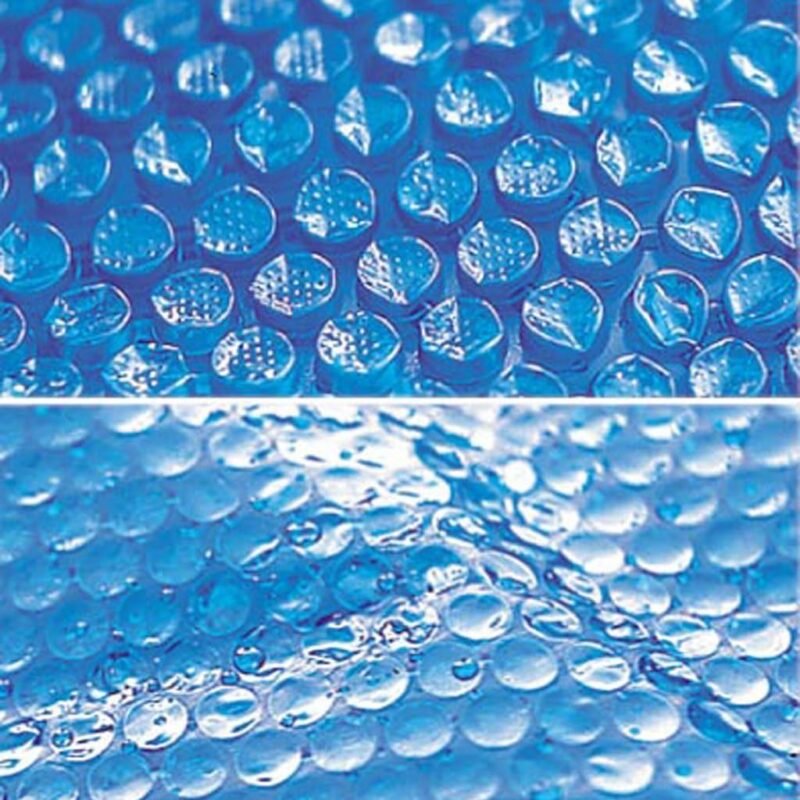 Gre CPROV610 - Cobertor de Verano para Piscina Ovalada de 610 x 375 cms, Color Azul - Imagen 4