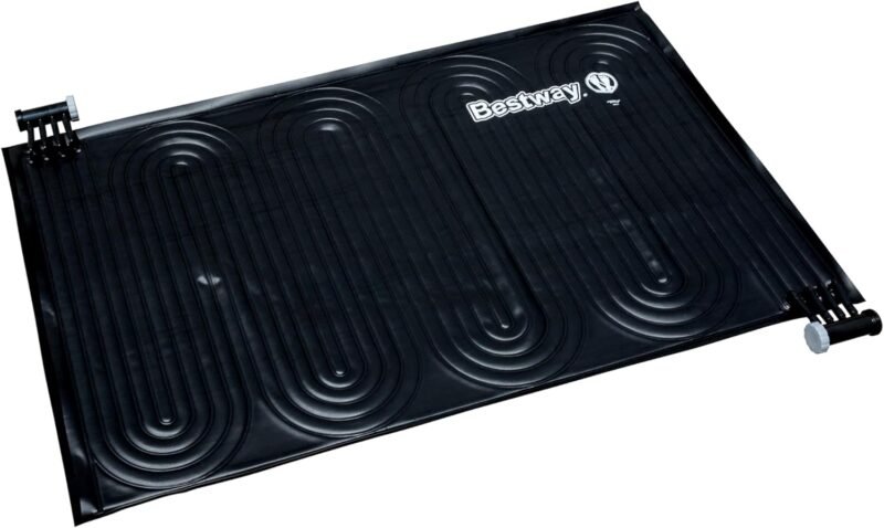 BESTWAY Manta Calentador Solar para Piscinas Sun-Powered 110x171 cm Negro