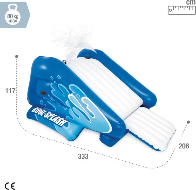 Intex 58849NP - Tobogán Hinchable con 2 pulverizadores 333 x 206 x 117 cm - Imagen 4