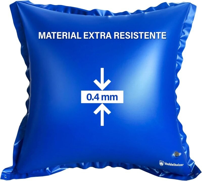 Veddelholzer Cojín de Aire XXL de 120 x 120 cm, cojín de Piscina para Invierno para Cubierta de Piscina. Accesorios Piscina de Invierno para Cubierta de Piscina, Cubierta en
