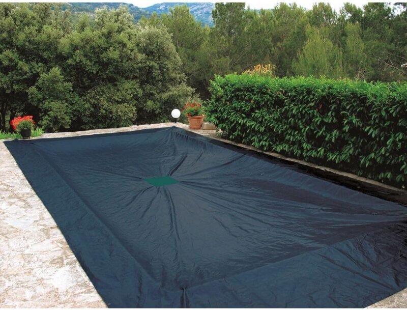 Provence Outillage Cubierta 9 x 5 m para Piscina Rectangular de plástico 240 g/m²