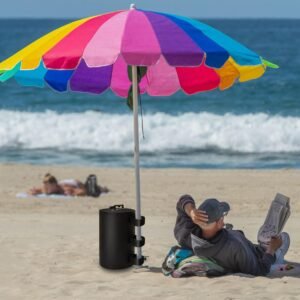 Elepl 4 Piezas Bolsas de Peso PVC Bolsa de Peso de Agua Bolsas de Arena para Rellenar 10KG Bolsas de de Equilibrio para Tienda de Campaña Emergente Cenador Paraguas de Patio - Imagen 5