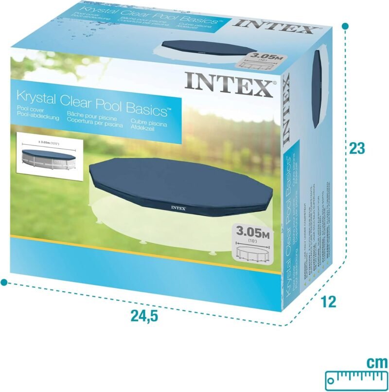 Intex 50966 - Cobertor para Piscinas Desmontables Metal y Prism Frame 305 cm - Imagen 7
