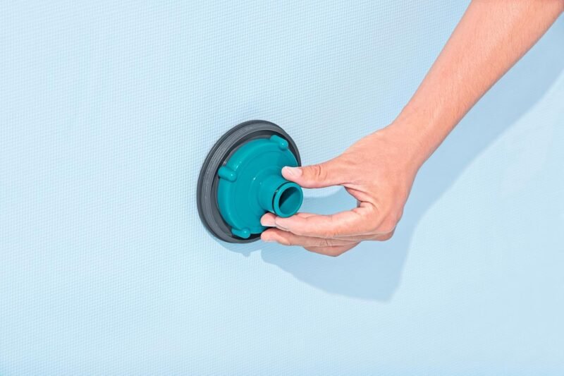 BESTWAY Limpiafondos para Piscinas AquaPristine con Pértiga 190 cm, 1 Cabezal de Aspiración Azul - Imagen 10