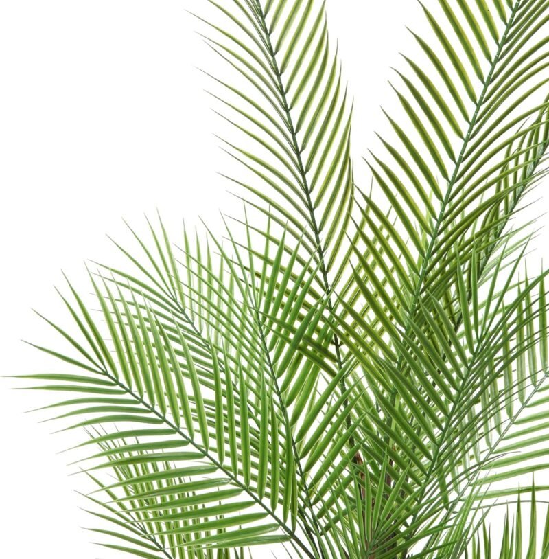 Kazeila Plantas Artificiales Decorativas Grandes 120cm Palmera Artificial Arbol Artificial para Interior y Exterior Hogar Casa Jardín Oficina Decorativas(1Pack) - Imagen 2