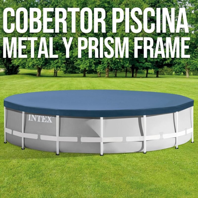 Intex 50966 - Cobertor para Piscinas Desmontables Metal y Prism Frame 305 cm - Imagen 2