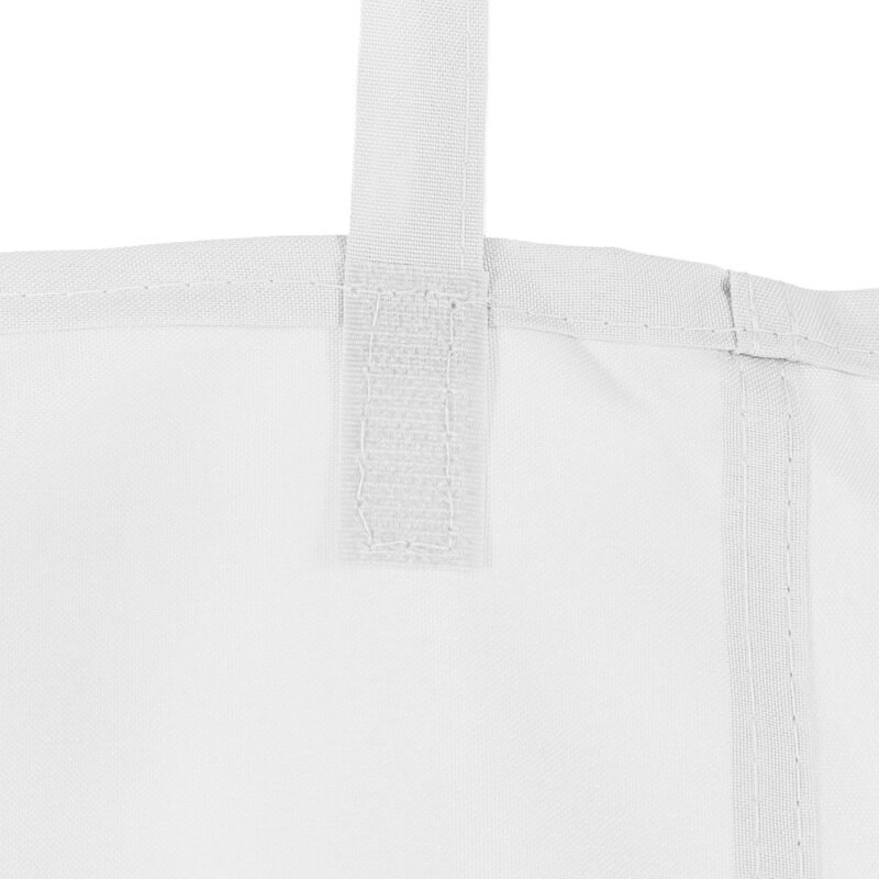 Relaxdays Mosquitera para Carpa, Malla Antimosquitos Cenador 3 x 3 m, 2 Laterales, Red Antiinsectos, Cremallera, Blanco - Imagen 7