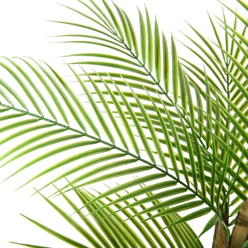 Kazeila Plantas Artificiales Decorativas Grandes 80cm Palmera Artificial Arbol Artificial para Interior y Exterior Hogar Casa Jardín Oficina Decorativas(1Pack) - Imagen 4
