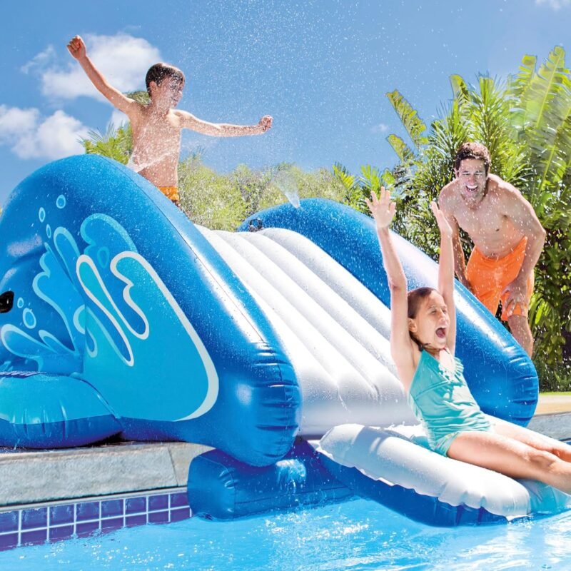 Intex 58849NP - Tobogán Hinchable con 2 pulverizadores 333 x 206 x 117 cm - Imagen 2