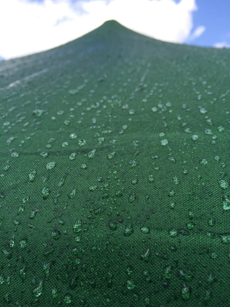 Cenador Plegable para Todas Las Estaciones, 2 x 2 m, Resistente, Totalmente Resistente al Agua, Verde - Imagen 7