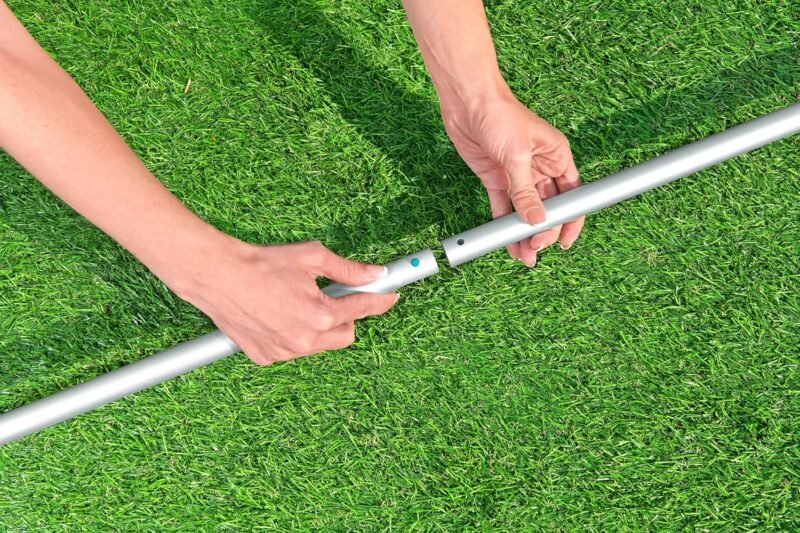 BESTWAY Limpiafondos para Piscinas AquaPristine con Pértiga 190 cm, 1 Cabezal de Aspiración Azul - Imagen 9