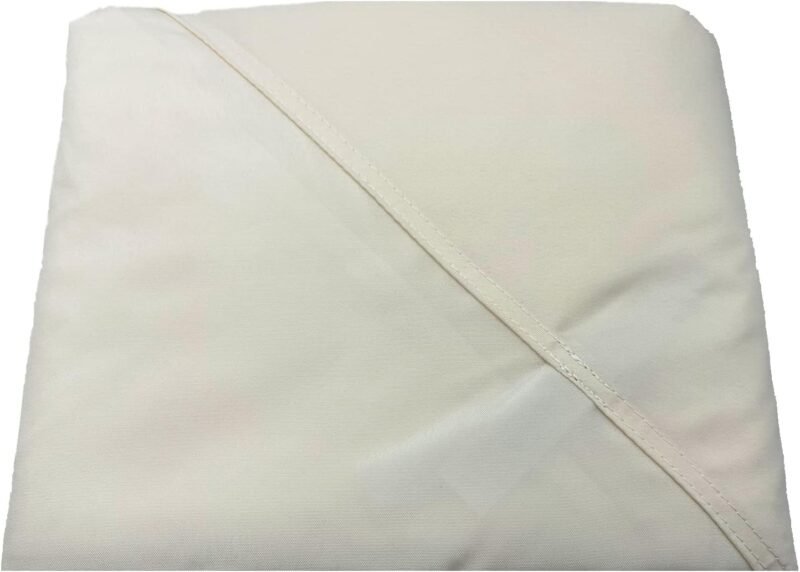 Techo de repuesto para cenador, 3x3 m, impermeable, superficie impermeable, revestimiento de doble techo, cubierta protectora, resistente a las tormentas, cubierta de repuesto (beige) - Imagen 7