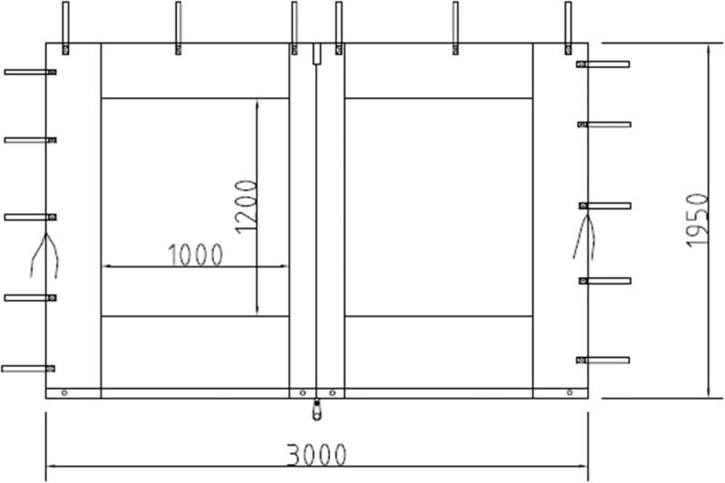 Quick Star Paredes Laterales de poliéster con Ventana 300 x 195 cm para cenador 3 x 3 m, Color Antracita RAL 7012 Impermeable - Imagen 8