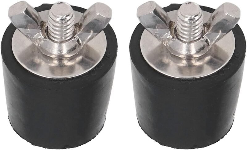 mumisuto 2 Piezas Tapones Invierno para Piscina, 25mm Boquilla Entrada Tapones Goma, tapón cónico para Invierno, contra DañOs por Heladas para Tuberías de Piscina - Imagen 8