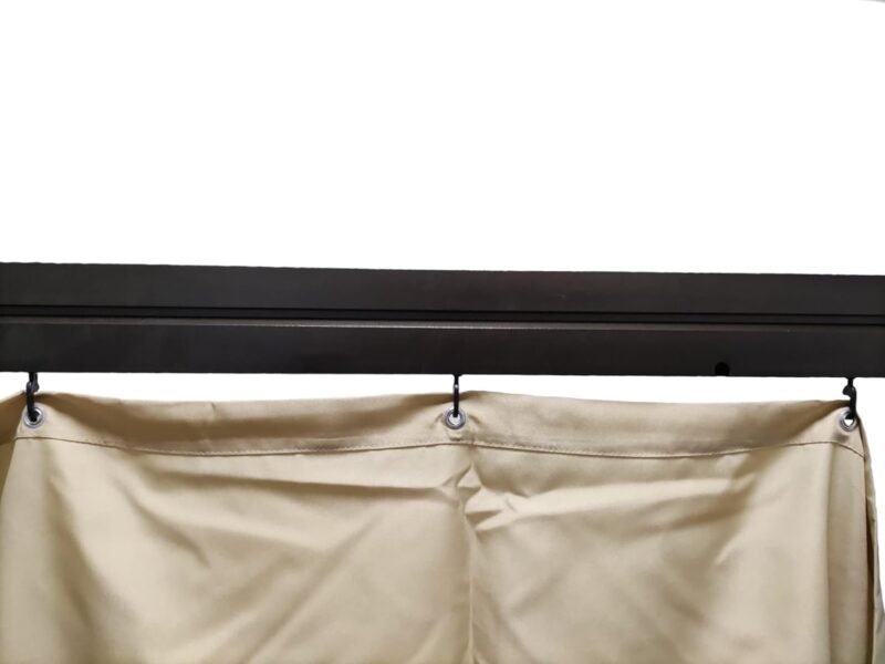 BricoShopping Ganchos para lonas laterales y cortinas mosquiteras de cenador correderas de repuesto Ojales de plástico anillos ganchos en toldos rieles de porche jardín Sahara Adventure 40 unidades - Imagen 8