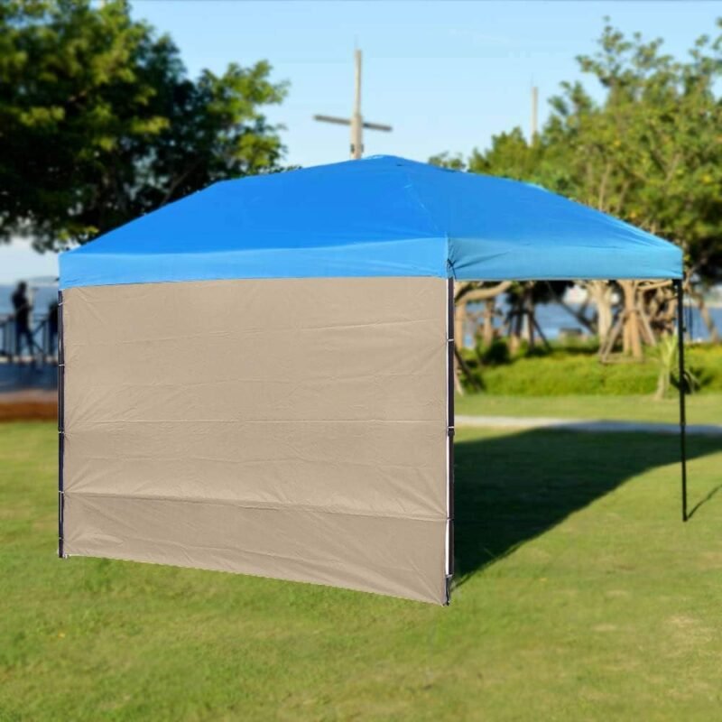 Paredes Lateral de Privacidad para 3M Gazebos Carpa Parasol Pabellón Impermeable (Marco de Toldo no Incluido) 1 Pared del Panel - Imagen 3