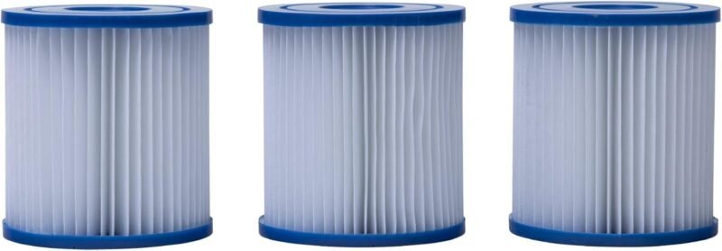 WERKA PRO Lote de 3 Cartuchos de Filtro de Piscina para depuradoras de Cartucho Modelo H - Imagen 3