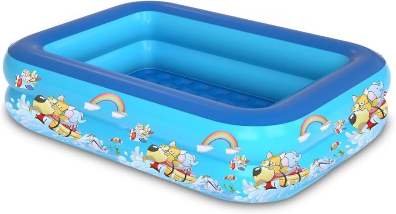 Piscina Hinchable Infantil Summer,Piscina Hinchable de Bebés,Piscina Inflable Infantil,Piscina de Agua para Niños,Piscina Inflable Niños para Jardín Interior al Aire Libre