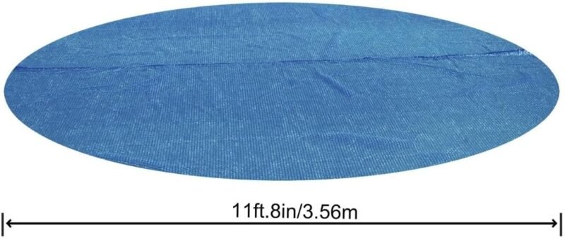 BESTWAY Cobertor Solar Redondo Ø356 cm para Piscinas Redondas de Ø366 cm Azul - Imagen 5