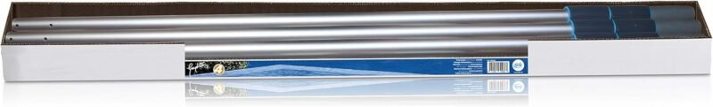 Gre TPP360-Mango Telescópico de Aluminio para Piscina, 3,60 m (2 Tramos de 1,80 m) - Imagen 2