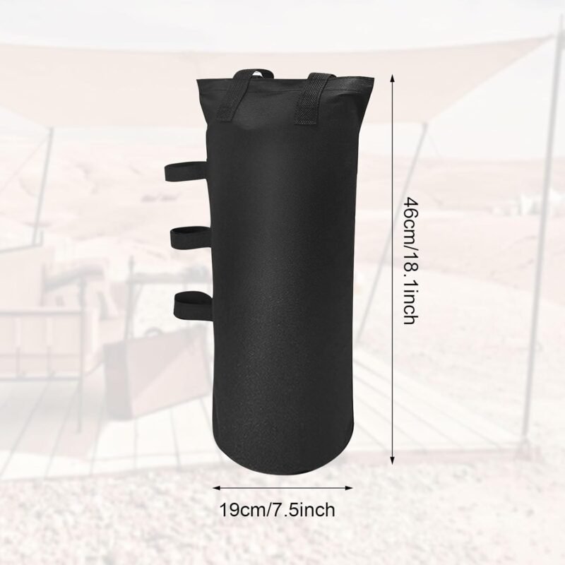4 Piezas Pesos para PabellóN Bolsas De Arena Oxford 600d Bolsas De Arena Impermeables Bolsas De Peso para Toldo De Pies De Pabellón, De Pesos para Carpas - Imagen 2