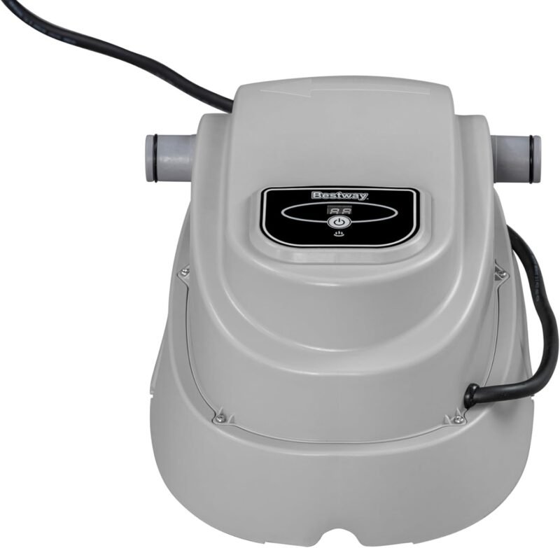 BESTWAY Calentador de Agua Eléctrico 42,6x26,6x18,7 cm Gris - Imagen 5