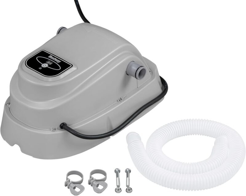 BESTWAY Calentador de Agua Eléctrico 42,6x26,6x18,7 cm Gris