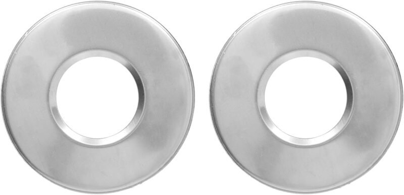 Placa de Cubierta Escalera Piscina, Anillas para Escalera de Piscina, Anillas Piscina Escalera, Placa Cubierta Escalera Piscina, Tapa Repuesto para MecáNica Piscina Acero Inoxidable Adecuado 4,3 cm