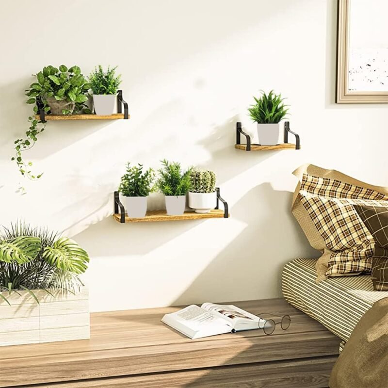 Bafenli 4 Piezas Mini Plantas Artificiales Verde Plástico Plantas Falsas con Macetas para Mesa de Despacho Baño Hogar Decoración - Imagen 5