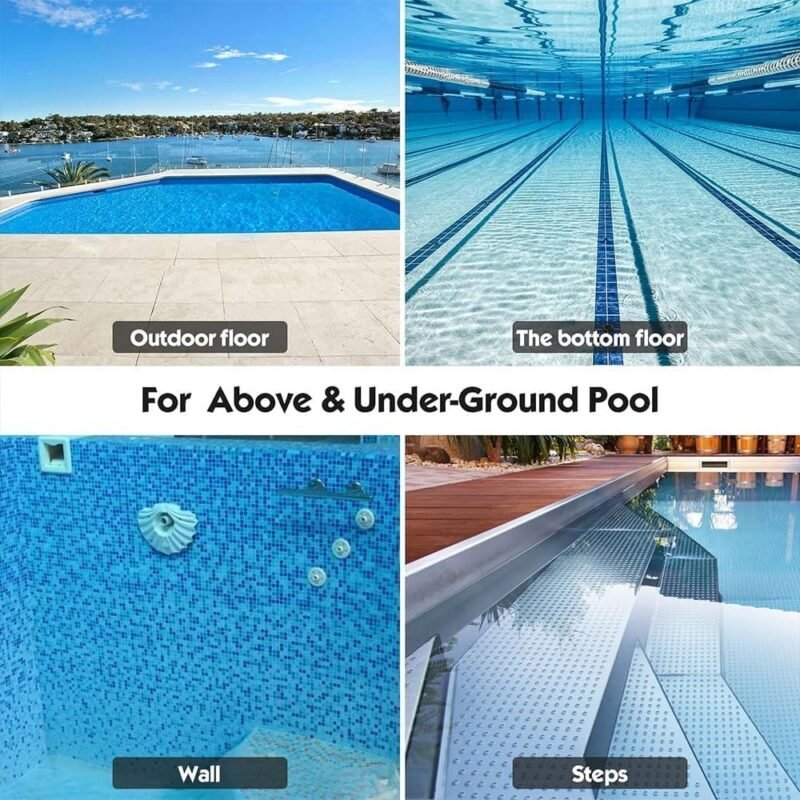 Red Piscina Limpieza con Palo 187cm,Red Piscina Malla Fina con Cepillo Piscina,Kit Limpieza Piscina,Recogedor Hojas Piscina,Limpia Piscinas Recoge Hojas,para Piscina,Estanque,Fuente,SPA - Imagen 7