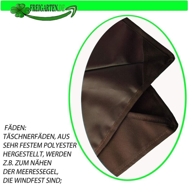 freigarten.de Techo de repuesto para cenador de 3 x 4 m, resistente al agua. Material: Panama PVC Soft de 370 g/m², extra fuerte, modelo 5 - Imagen 4