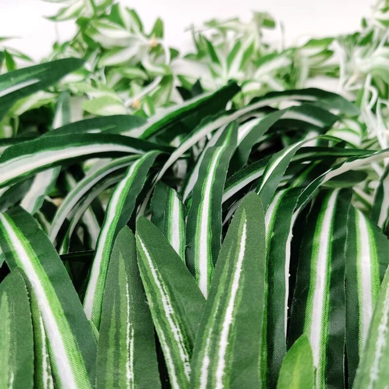 Aisamco 3 Piezas Plantas Colgantes Artificiales Guirnalda Artificial Falsa Verde para el hogar Pared Jardín Boda Decoración Colgante Exterior - Imagen 3