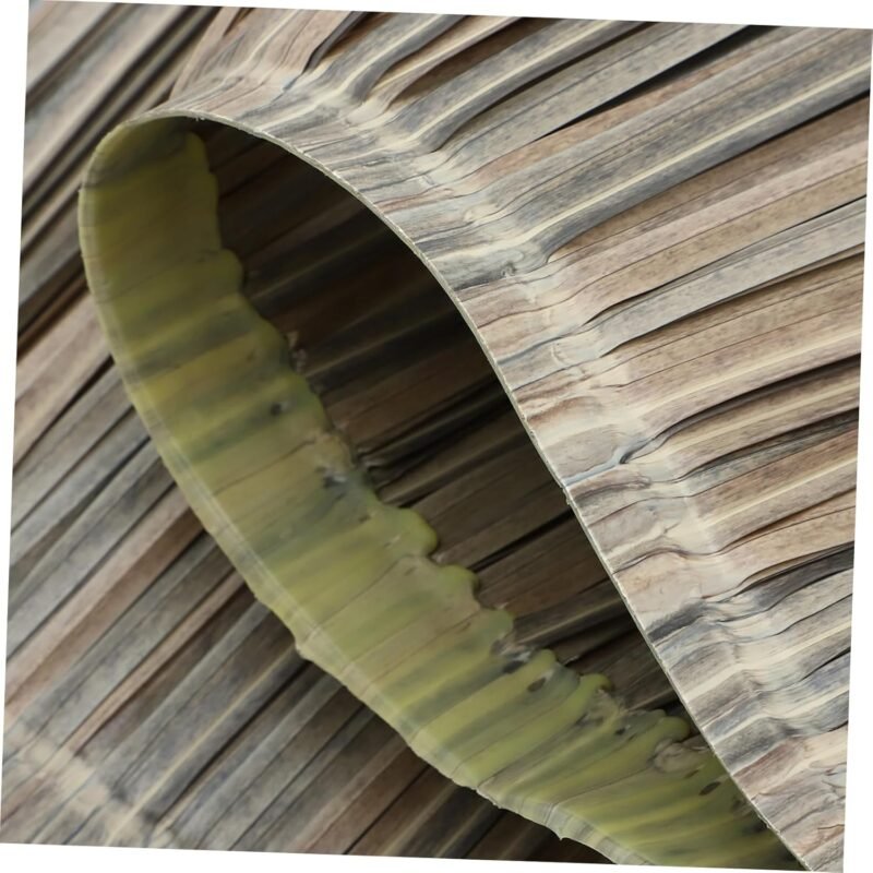 2 Uds Cenador De Tejas De DIY Techo Tiki Jardín Techo De Artificial Tiki Bar Decoraciones Jardín Techo De Simulación Techo De Simulada Decoración De Techo BESPORTBLE - Imagen 5