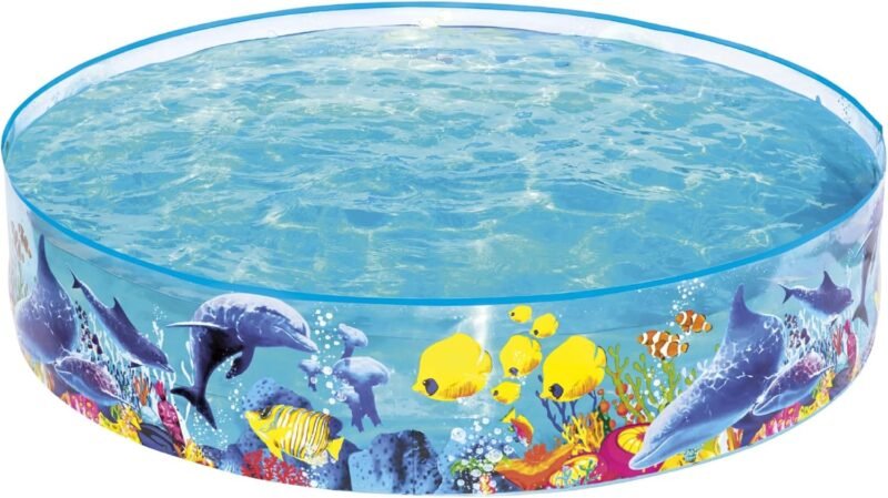 Bestway 55030 - Piscina Infantil Fill N' Fun 183 cm Animales Marinos