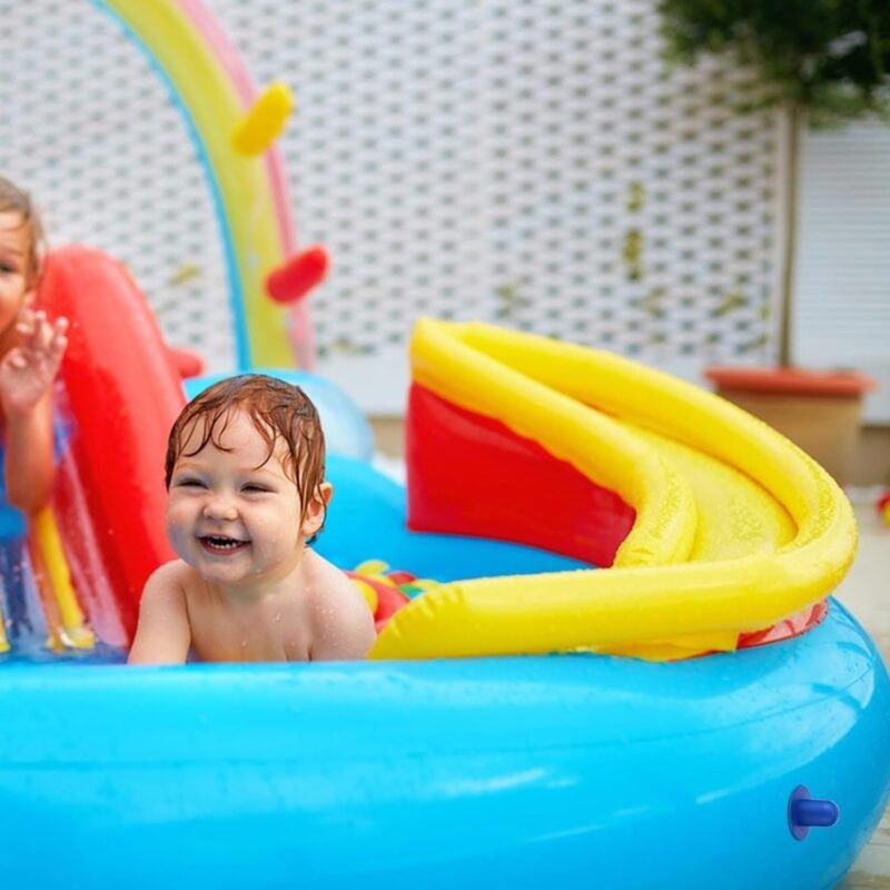 Amaxiu 4 tapones de repuesto para piscina, para el suelo, para piscina, color azul - Imagen 5